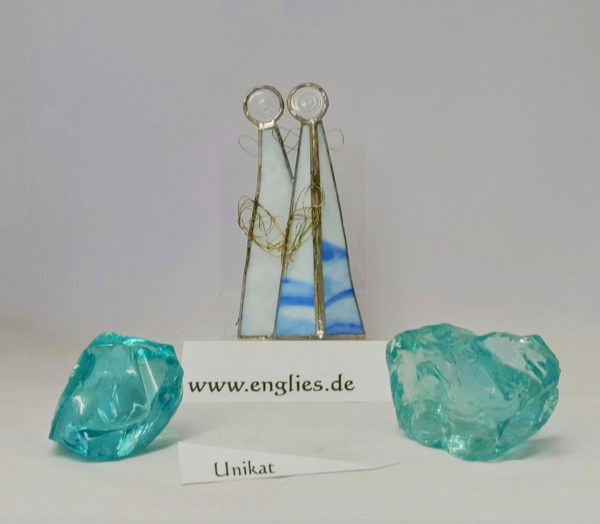 verliebtes Paar, Glas-Art-Unikat